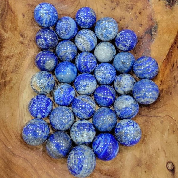 Lapis Lazuli Mini Sphere (Roughly 19 to 21 mm)
