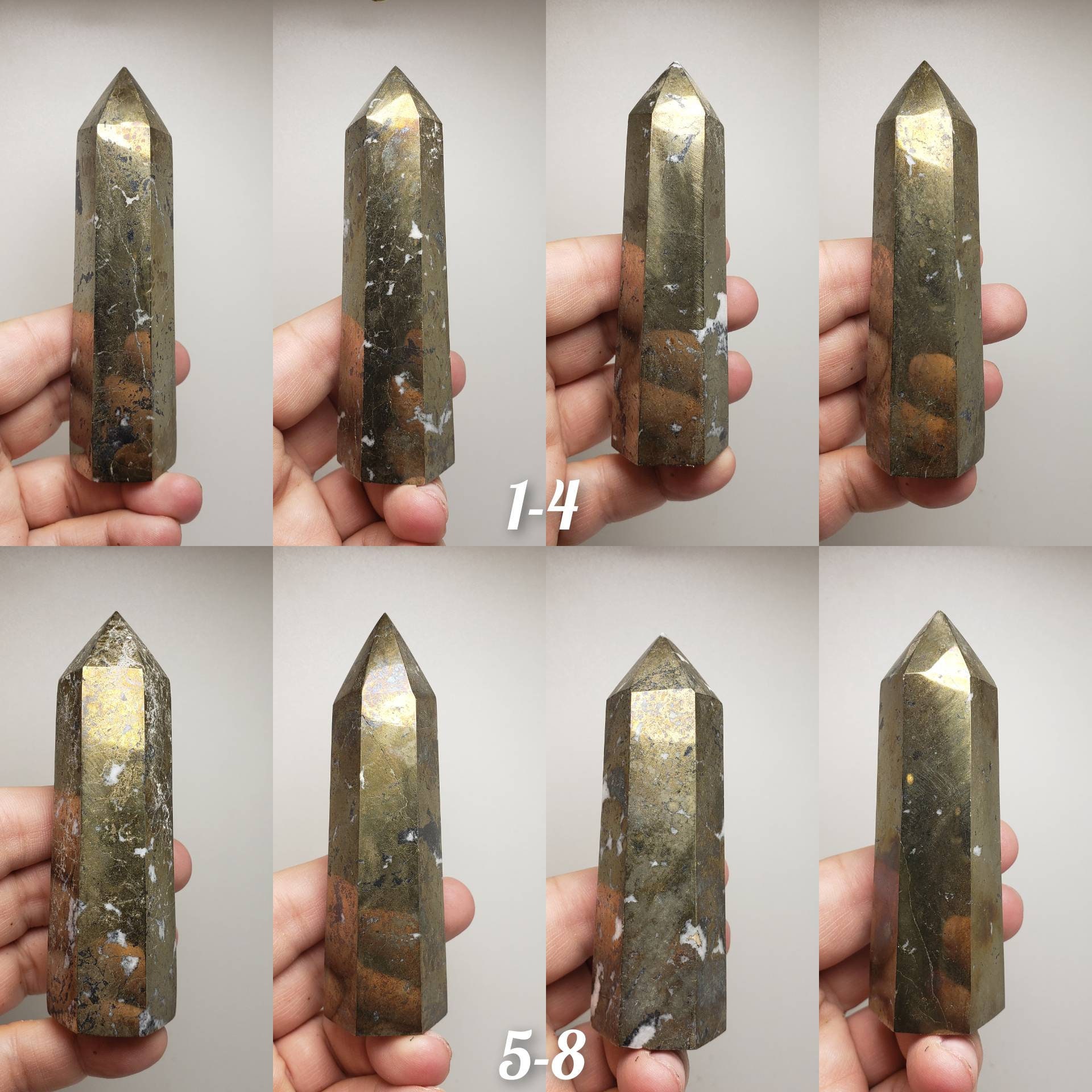 GWセール　パイライト タワー Pyrite Tower (You pick) - Etsy 日本