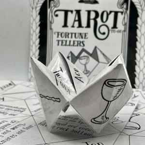 diseurs de bonne aventure - tarot à emporter - aide à l'étude du tarot à domicile « attrape-cootie » fichier numérique pdf