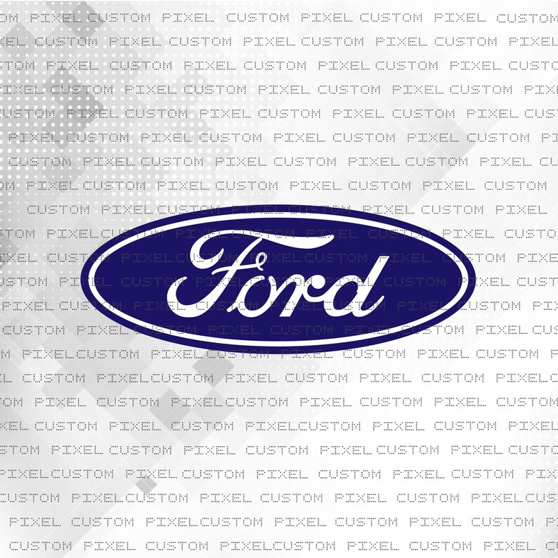 Ford Classic Vector Logo Car Emblem Svg Cut File Print Etsy