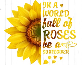 Download Sunflower quotes | Etsy