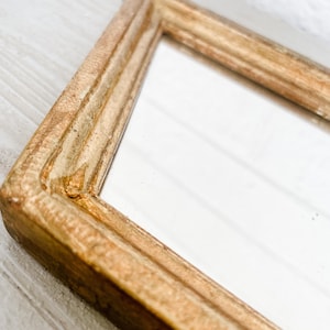florentine diamond shaped mirror