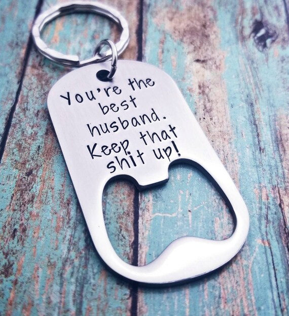 funny bottle opener keychain