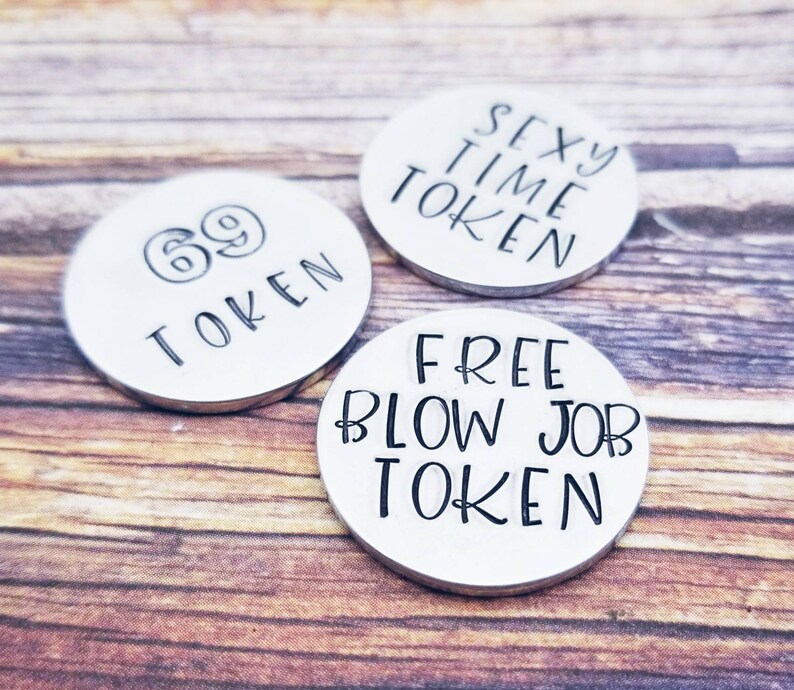 Blow Job Token Adult Humor Tokens Funny Husband Gifts Gag Gifts For Him Boyfriend Token Sexy Time Tokens Sexual Guy Gifts
