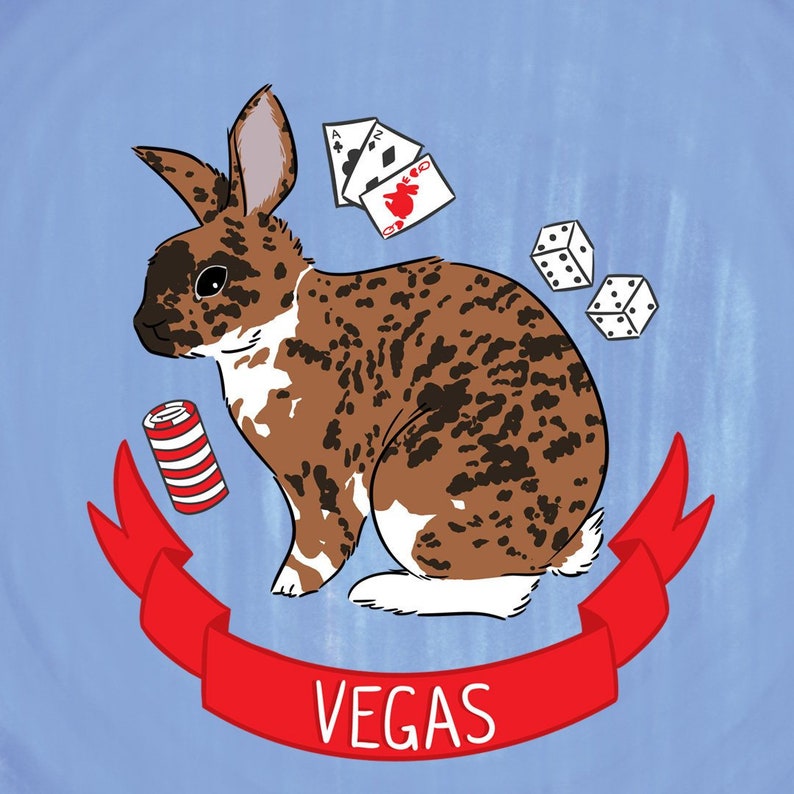 Rabbit Portrait Custom Pet Portrait