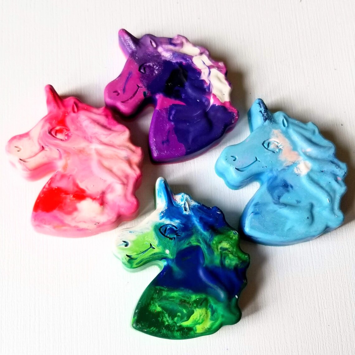 Unicorn Crayon Set Magical Crayons for All Ages Etsy