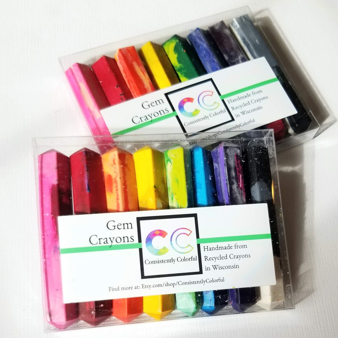 Colorful Gem Crayons Crystal Shaped Crayons to Write and Etsy