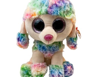 tie dye poodle