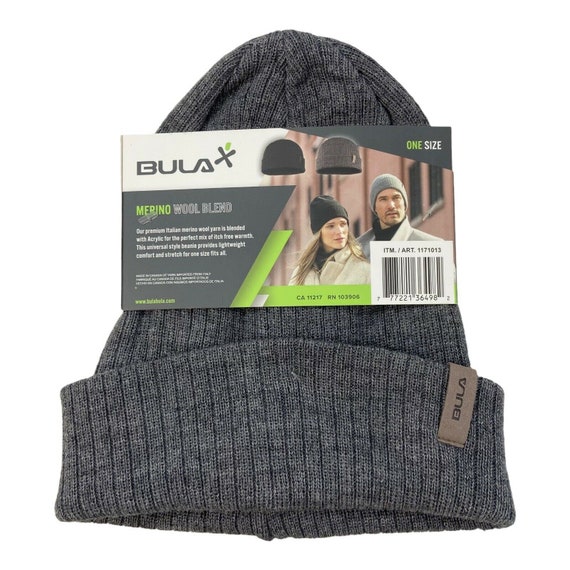 Bula Beanies Hat Merino Wool Blend 