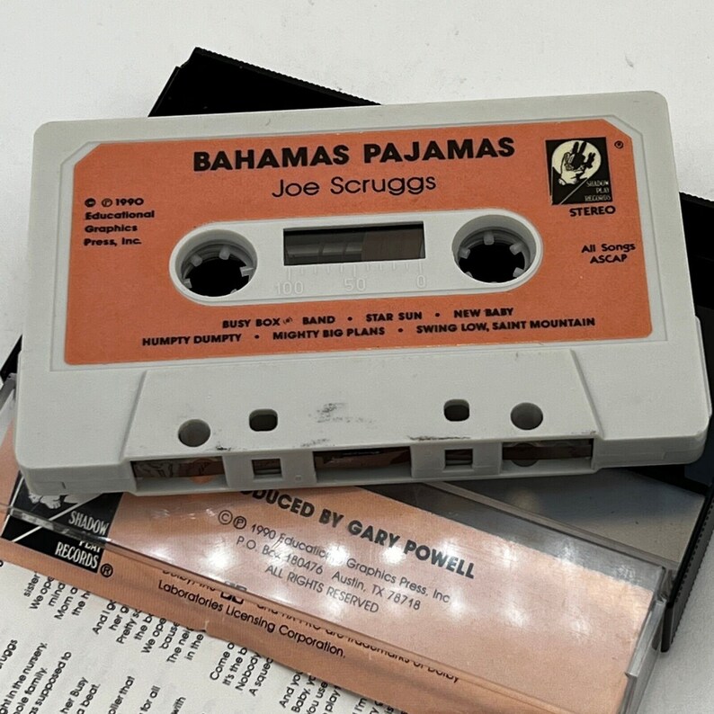 Bahamas Pajamas by Joe Scruggs Shadow Play Records 1990 Etsy