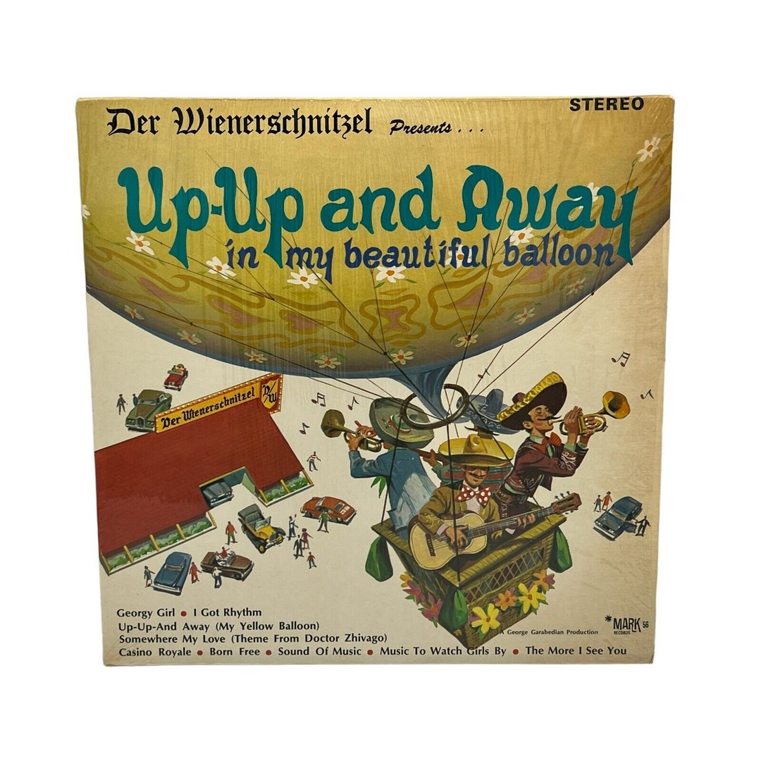 Der Wienerschnitzel Presents up up and Away in My Beautiful Etsy