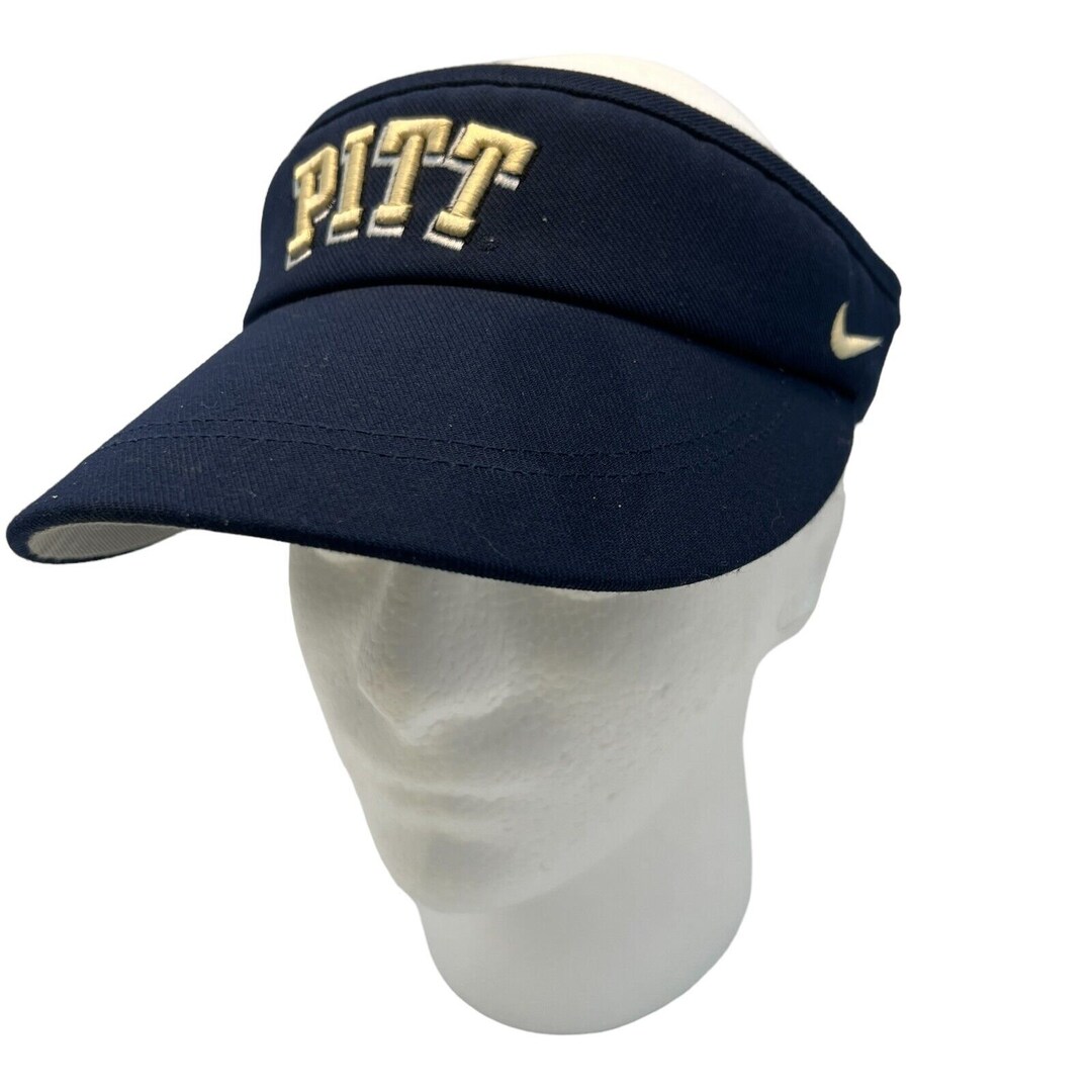Pittsburg Panthers Nike Sun Visor Cap Just Do It Drifit Hat Etsy