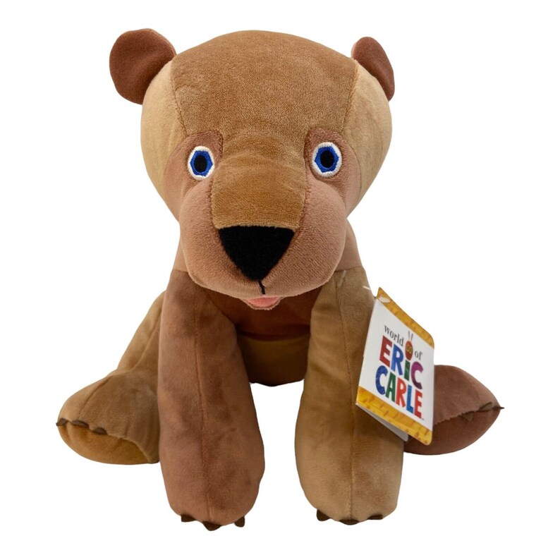 Kohl's Cares Eric Carle Bear 12 Plush Stuffed Book Etsy