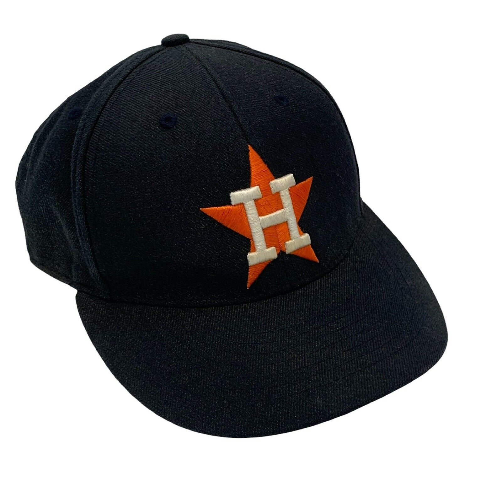 Houston Astros Hat Cap Strapback Black Vintage 47 Brand Logo 