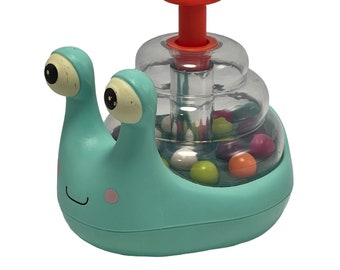 Snail Popper Toy Baby/toddler - Etsy