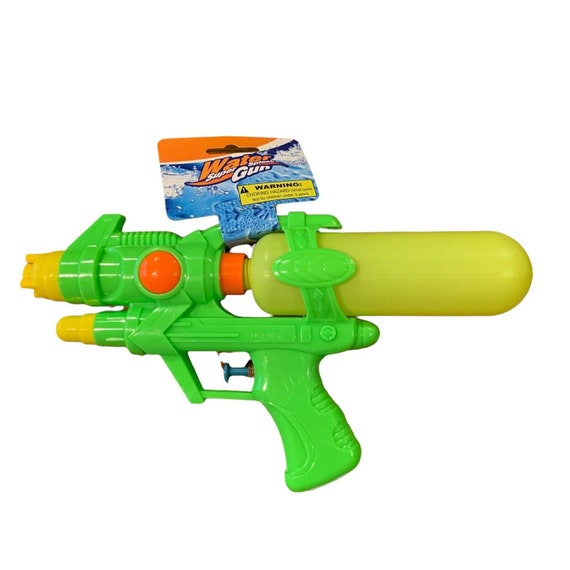 Super Splash Water Gun Multiple Colors Orange Green Yellow Etsy