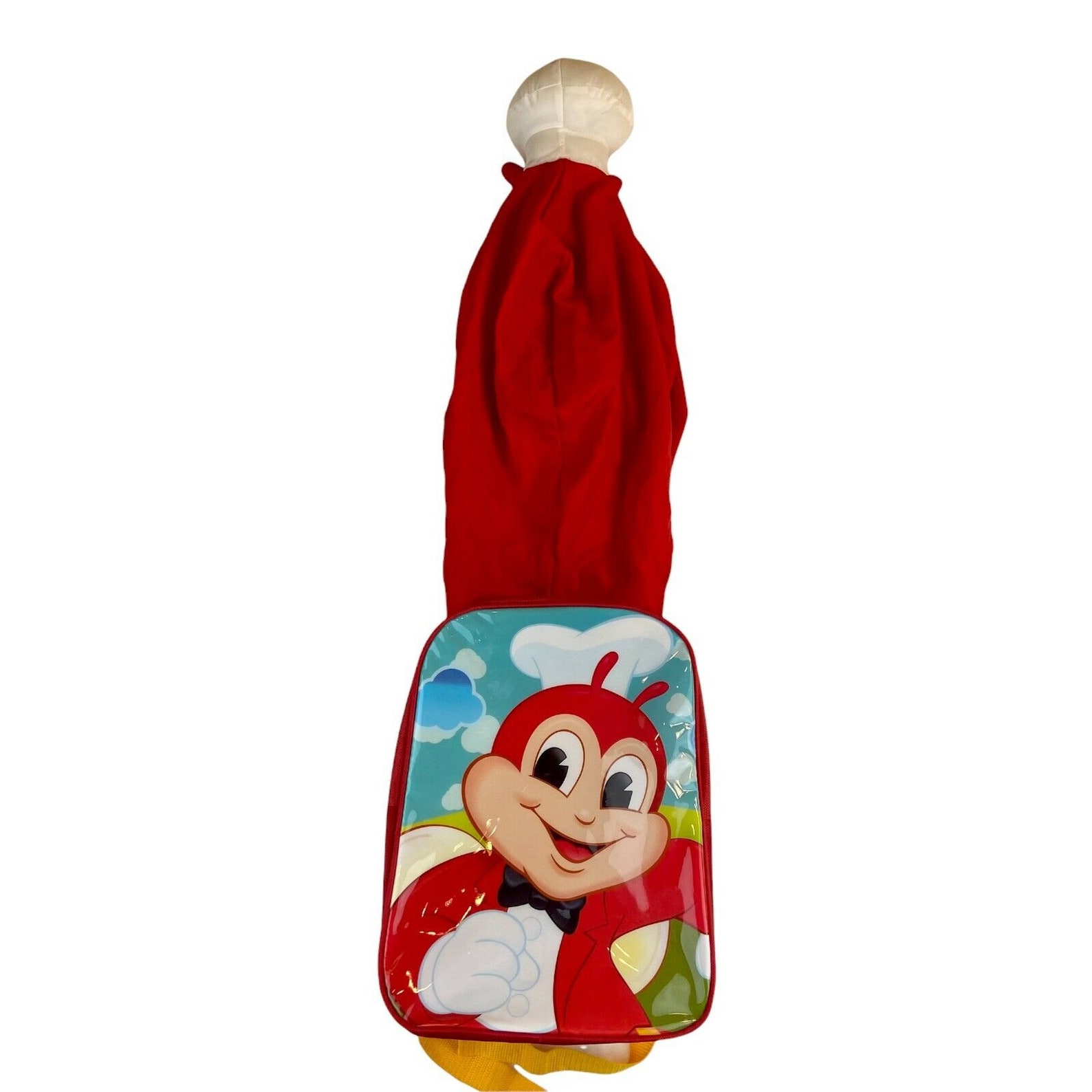 Jollibee Backpack With Hoodie/hat Filipino Restaurant Etsy