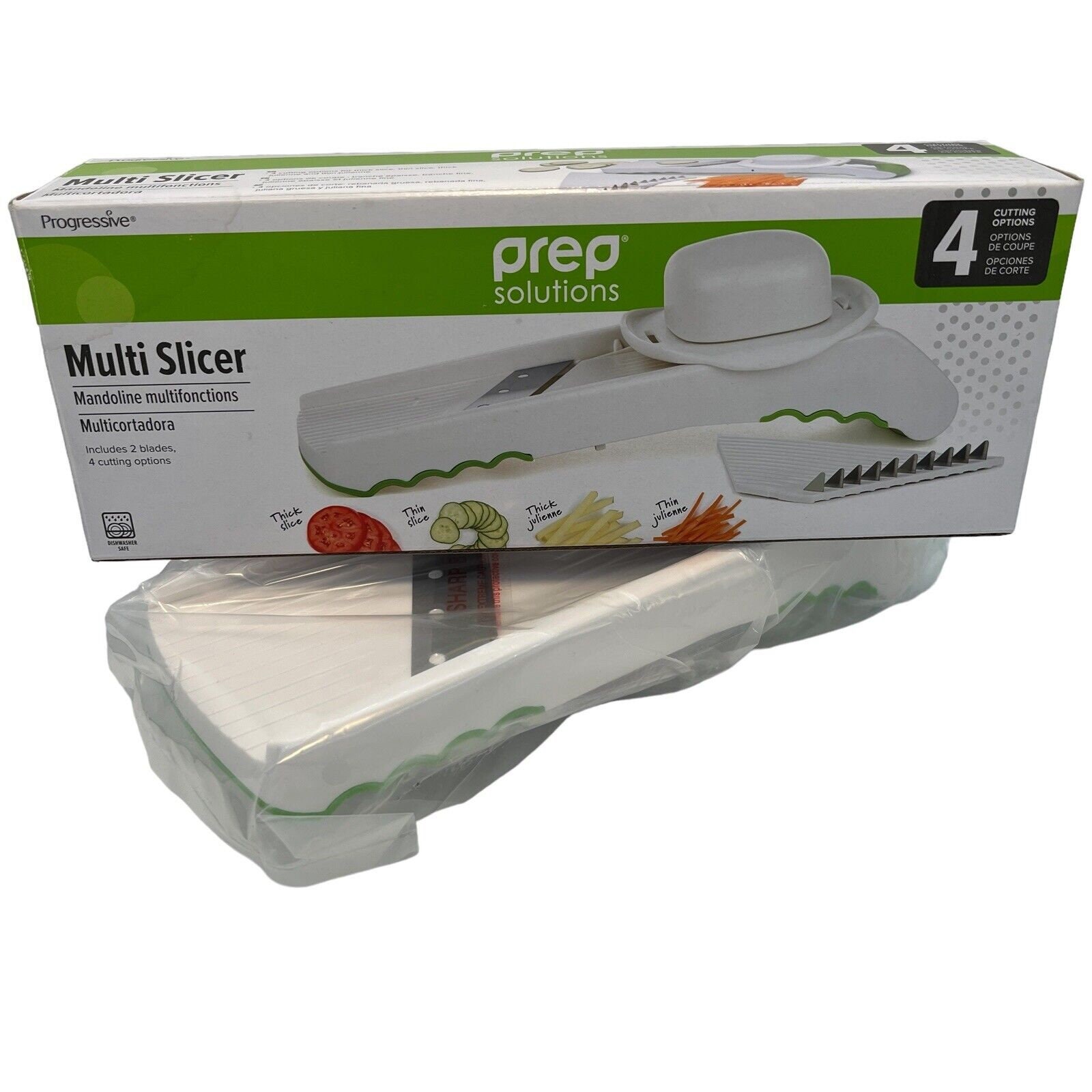 Multi Slicer Thick, Thin and Julienne Cuts by Progressive Prep Solutions 