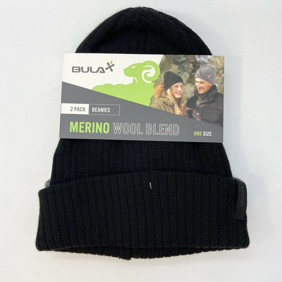 Bula Beanies Hat Merino Wool Blend 