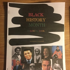 Black History Month: Coloring Book