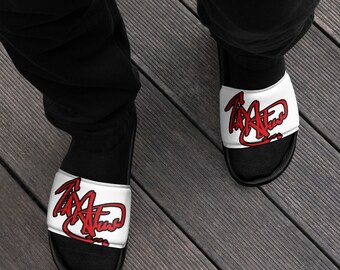 Tay Alexander - Men’s slides Black/Red