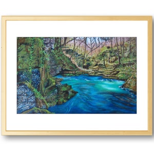 Greer Spring nature print