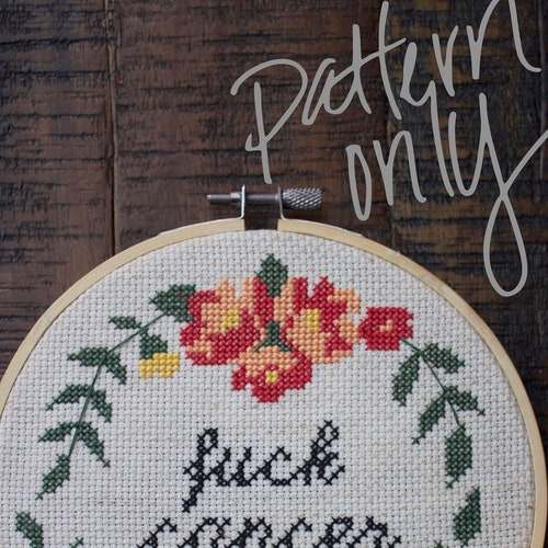 Funny Cross Stitch Pattern Please Don't Do Coke in the | Etsy