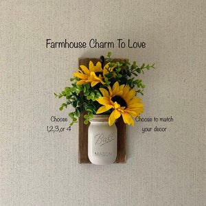 Mason jar wall sconce,farmhouse sconces,farmhouse decor