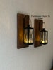 Hanging Lanterns,timer candle, wall decor, wall sconce, lantern with lights 