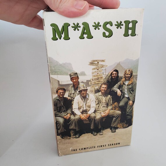 Vintage MASH VHS Complete Season 1 Set of 3 VHS Movies 24 Episodes
