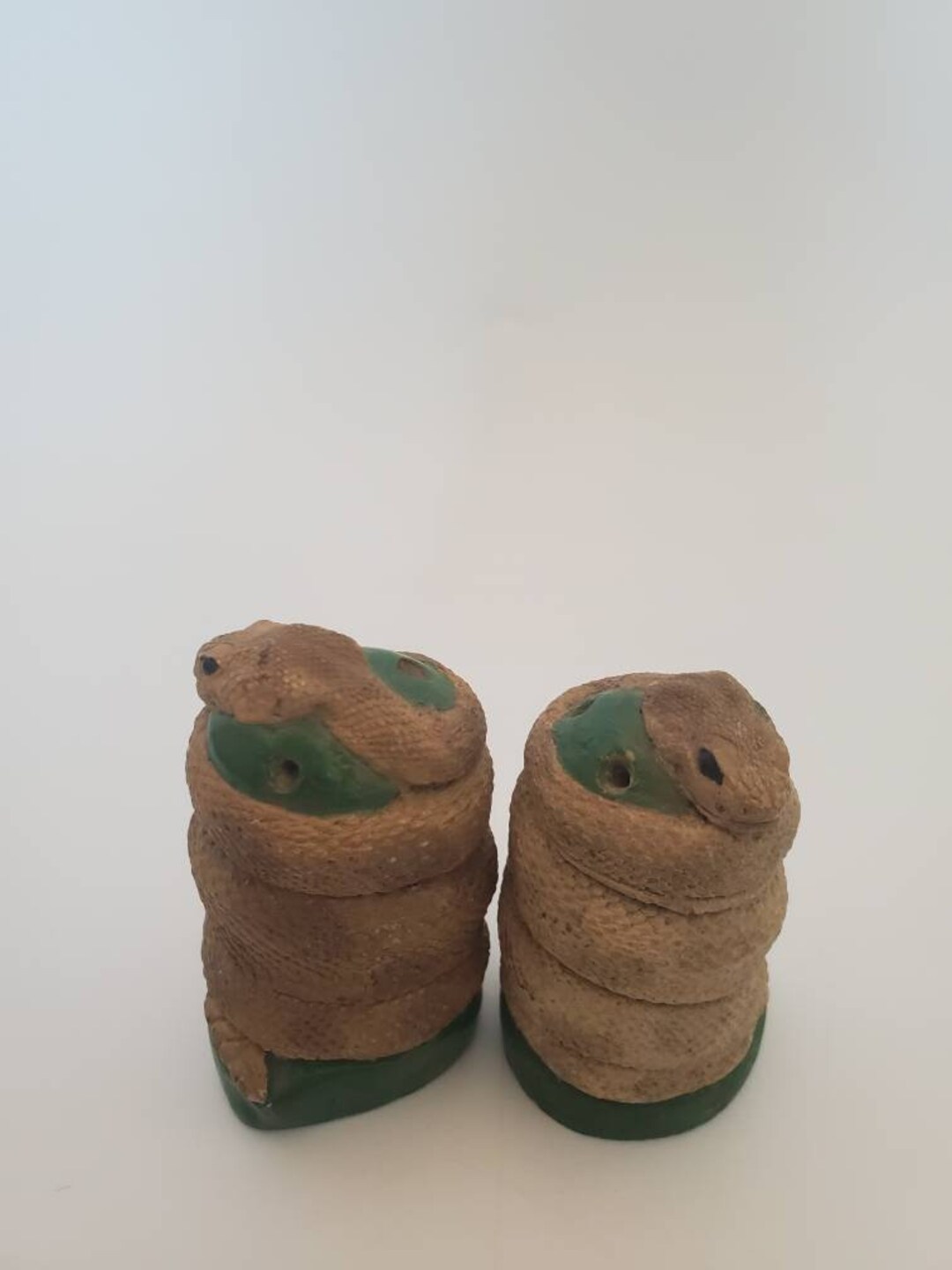 Vintage Rattlesnake Snake Salt and Pepper Shakers by Sullivan Etsy