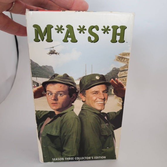 Vintage MASH VHS Complete Season 3 Set of 3 VHS Movies 24 Etsy