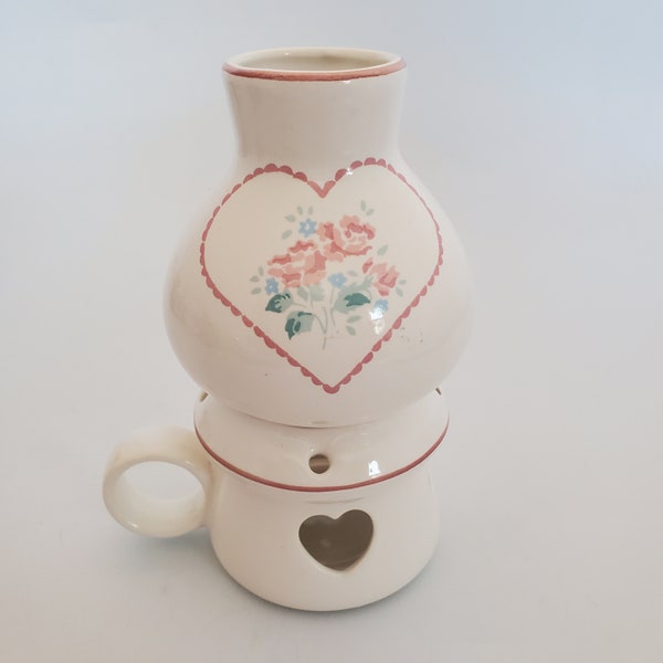 Vintage tealight fairy lamp candle holder heart with flowers decor candle holder Love Mug manufacturer!