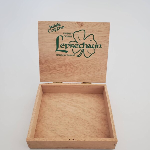 Hinged Wooden Box Etsy