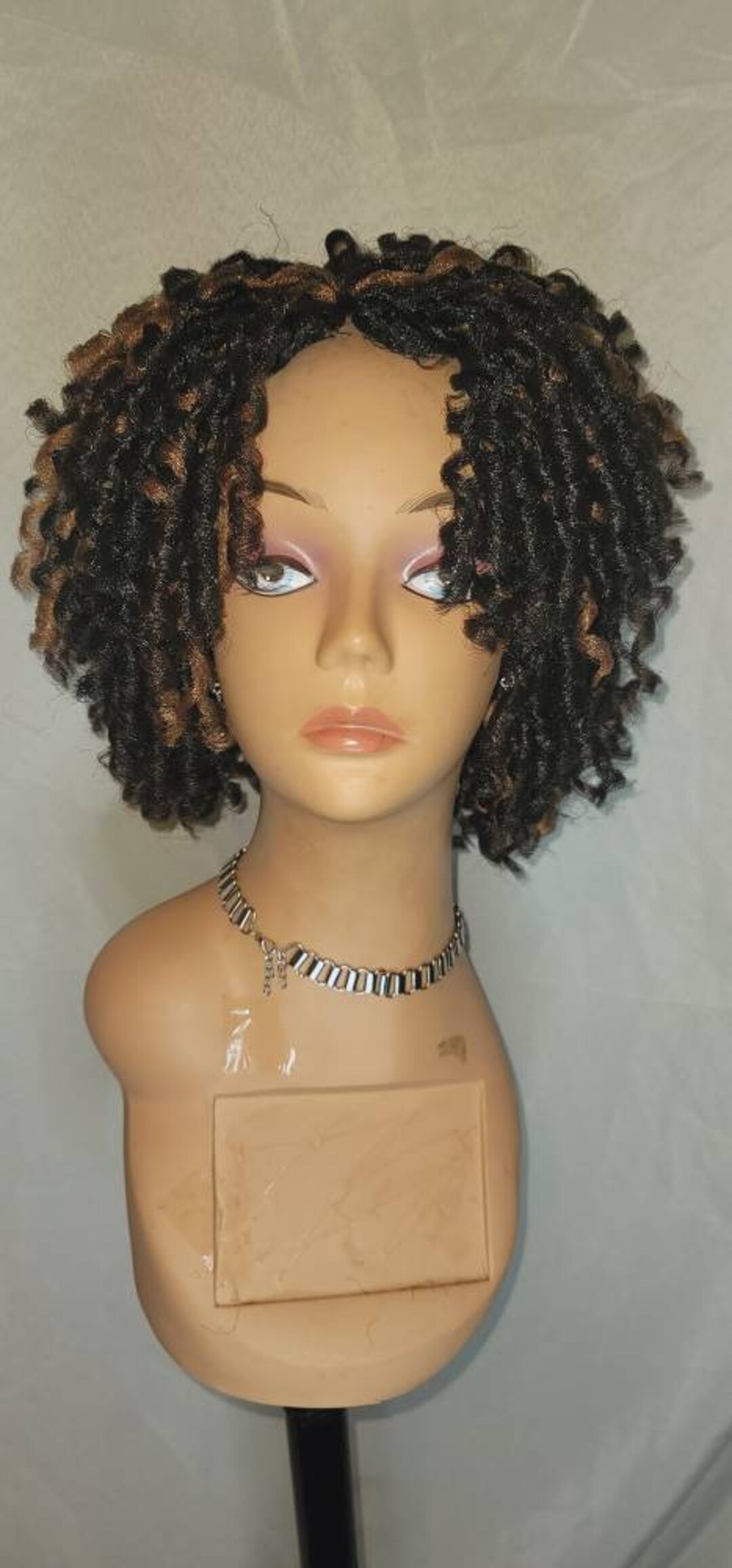 Handmade Straw Set Curl Crochet Wig Color 1b/27/30 Etsy