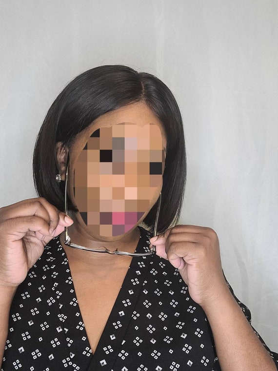 Human hair 8 clearance inch