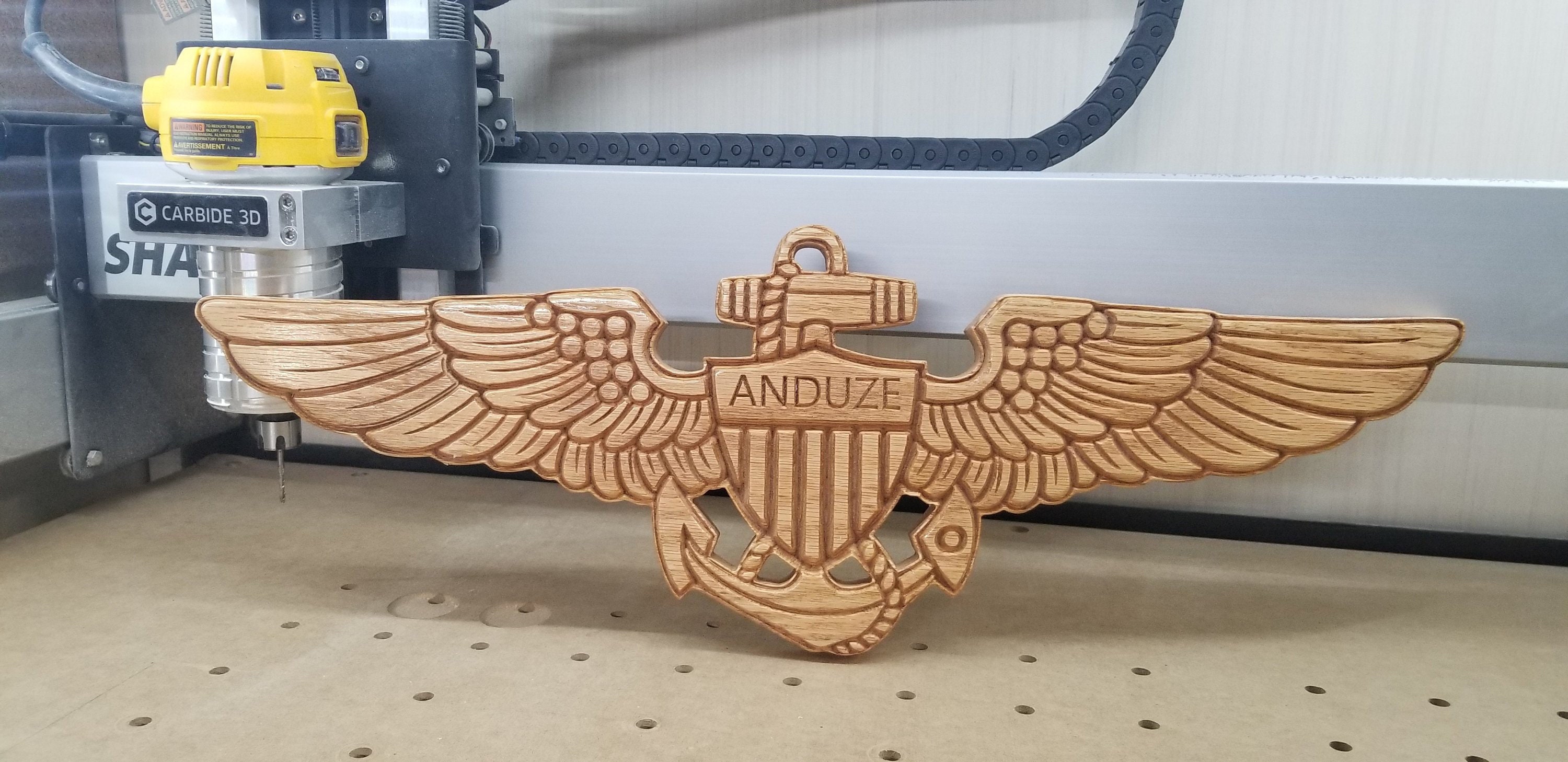 Custom Name Navy Flight Aviator Wings Sign, Handmade Wooden Naval Wings Sign, Military Gift