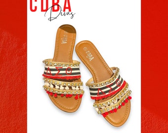 Delta Sigma Theta Boho Chic Sandal