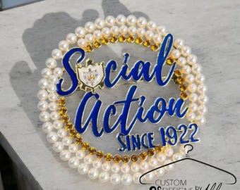Sigma Gamma Rho Social Action Pin