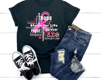 Deltas Breast Cancer Awareness Tee