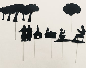 Primer archivo de corte SVG de Vision Shadow Puppet