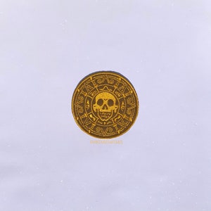 Pirates Of The Caribbean Medallion - Iron or sew on