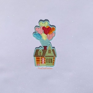 UP Mickey Balloon House Patch - Iron or sew on