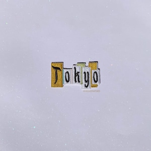 Vintage Disney Tokyo Pastel Sign Patch -Iron or sew on