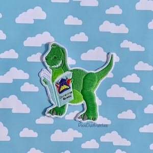 Rex Toy Story Patch - Iron or Sew on