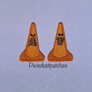 Set van 2 Spooky Cones-patches: strijken en naaien