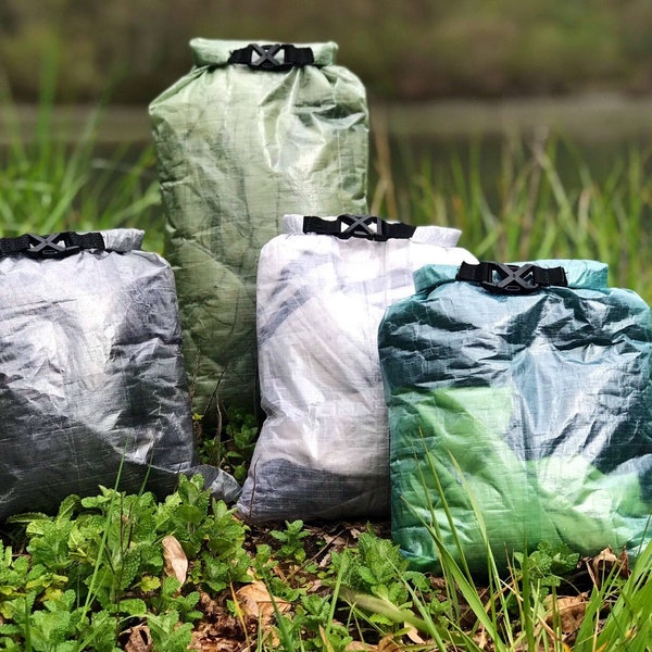 Dyneema & Ecopak/UltraTX Ultralight Waterproof Roll Top Dry Bag Cuben Fiber DCF