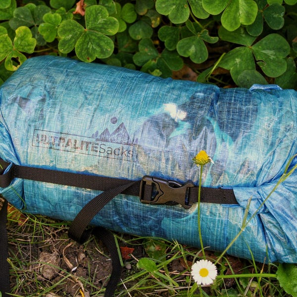 Dyneema en UltraTX ultralichte waterdichte compressietas met kubusvezel DCF