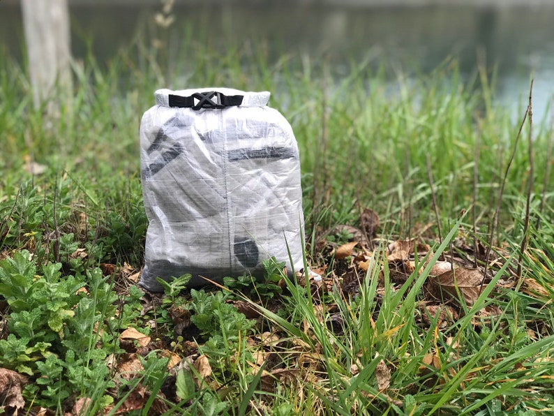 Dyneema & Ecopak/UltraTX Ultralichte waterdichte roll-top dry bag Cuben Fibre DCF White