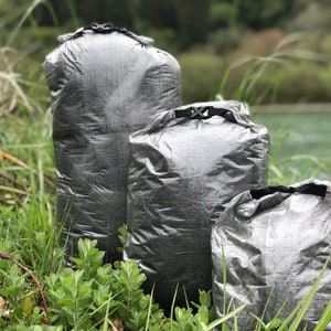 Dyneema & Ecopak/UltraTX Ultralichte waterdichte roll-top dry bag Cuben Fibre DCF afbeelding 4